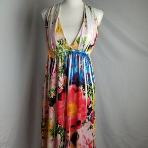 Chelsey Floral Summer Dress Soft Stretch